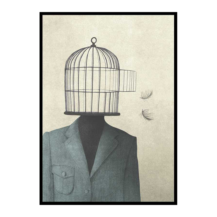 Poster Gallerix Birdcage