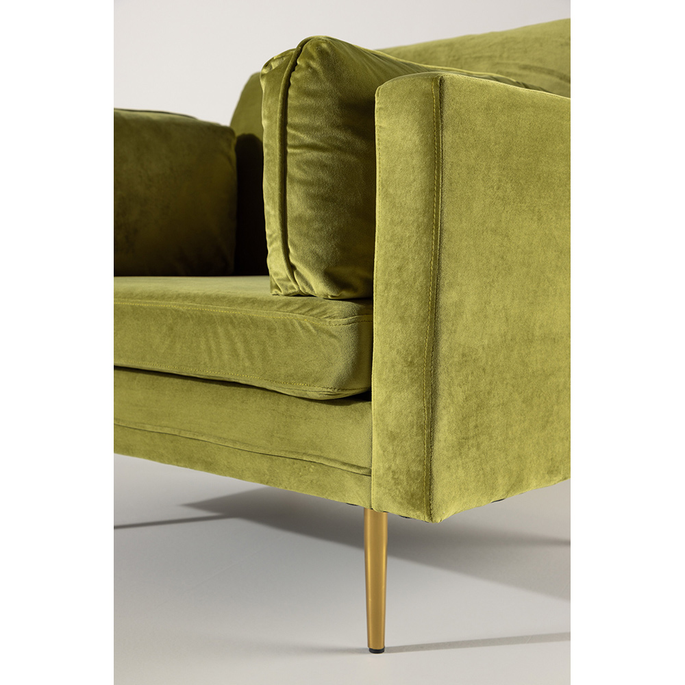 Fåtölj Venture Home Boom Sammet