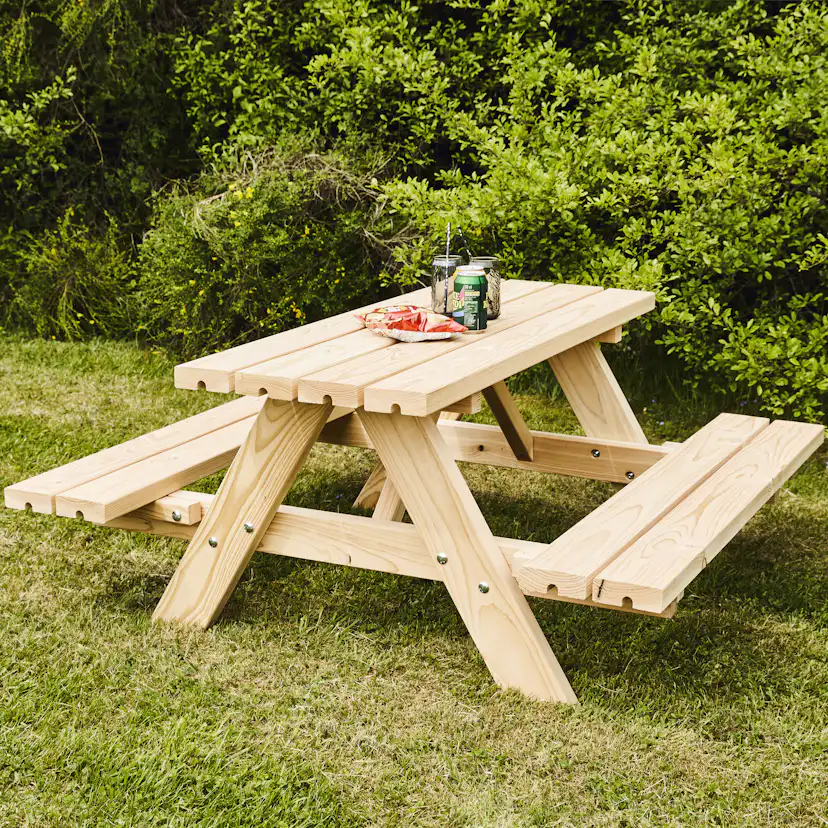 Picknickbord Nordic Play Junior Douglas 42 mm