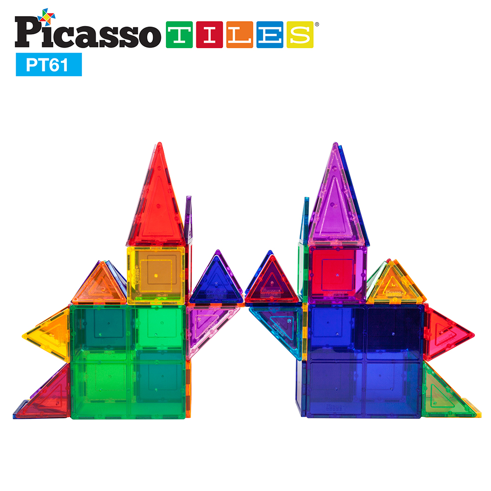 Magnetplattor Picasso Tiles 61 bitar