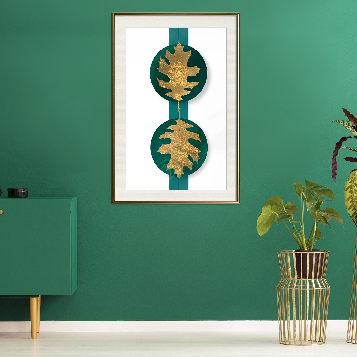 Poster Artgeist Affisch Green Wealth