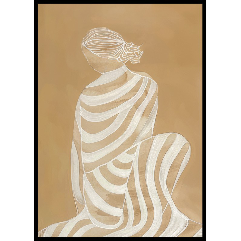 Poster Gallerix Femina Aquarelle