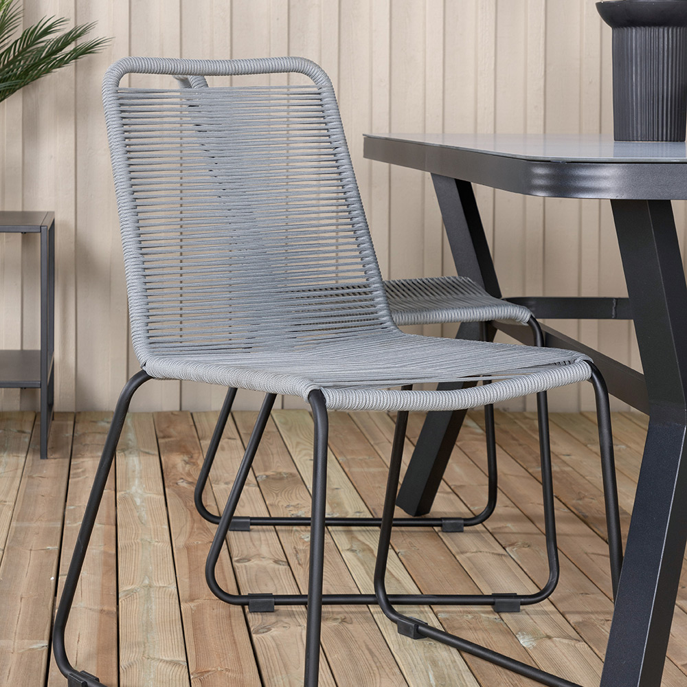 Matgrupp Venture Home Vyn med 4 Lumi Stolar