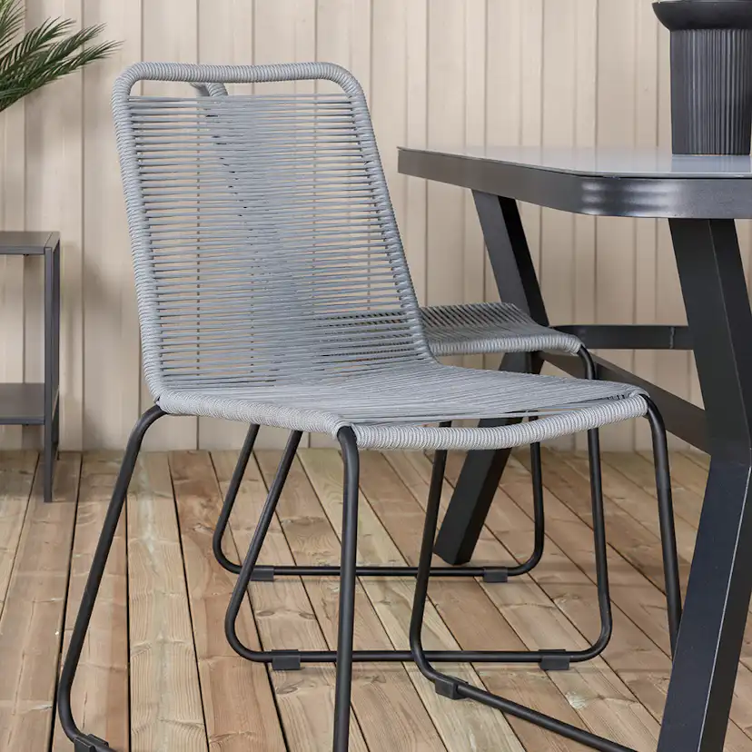 Matgrupp Venture Home Vyn med 4 Lumi Stolar