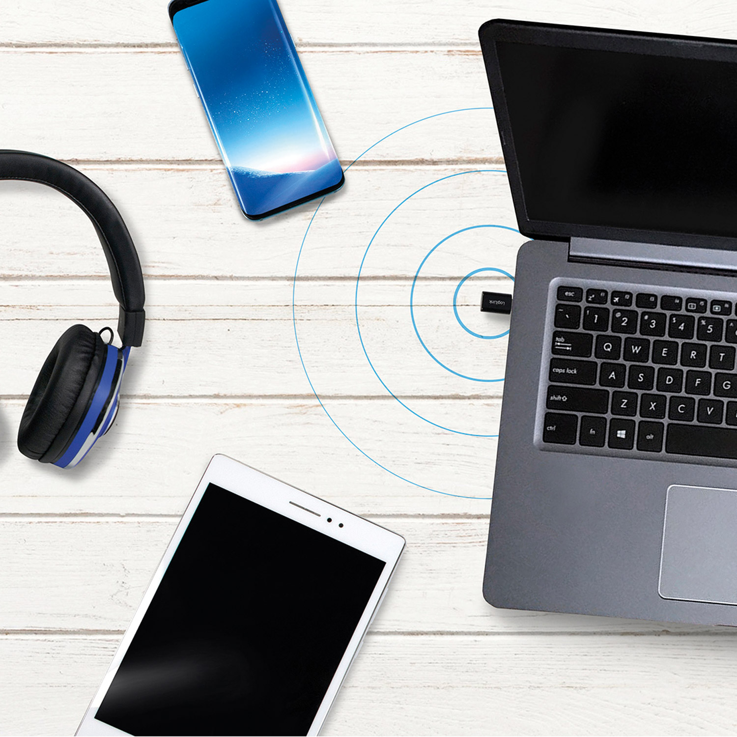 USB-C-adapter LogiLink Bluetooth 4.0