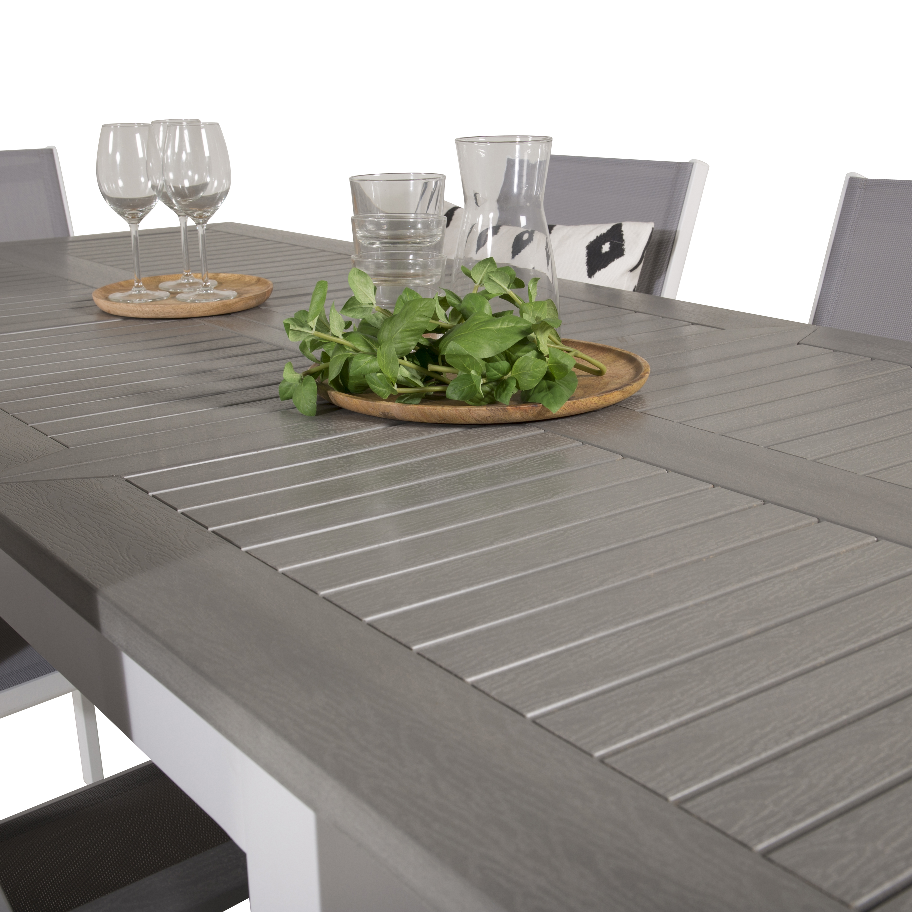 Matgrupp Venture Home Aleyna 160/240 med 6 Pincy Stolar