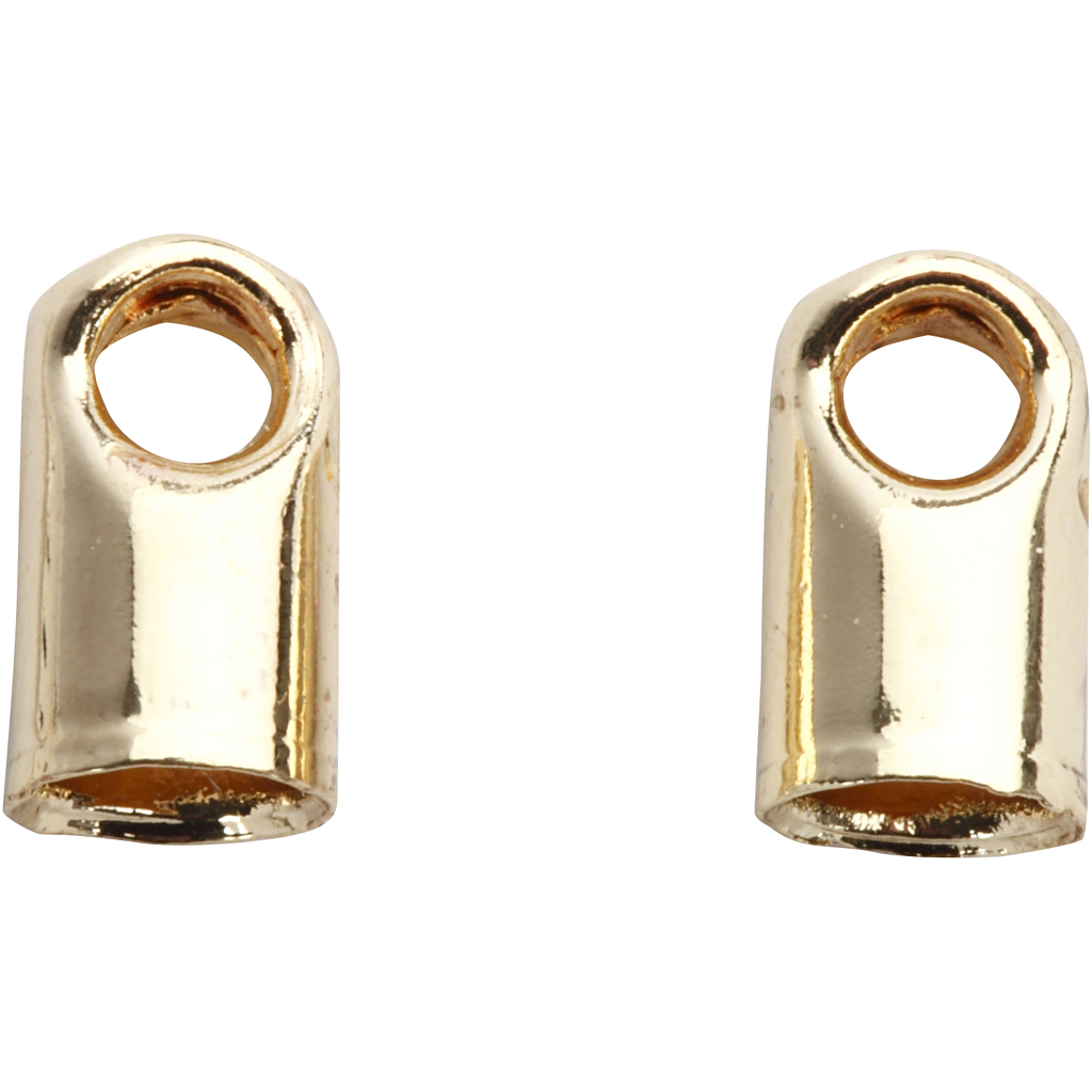 Avslutningshylsa Creativ Company Förgylld 10 st/1 Förp