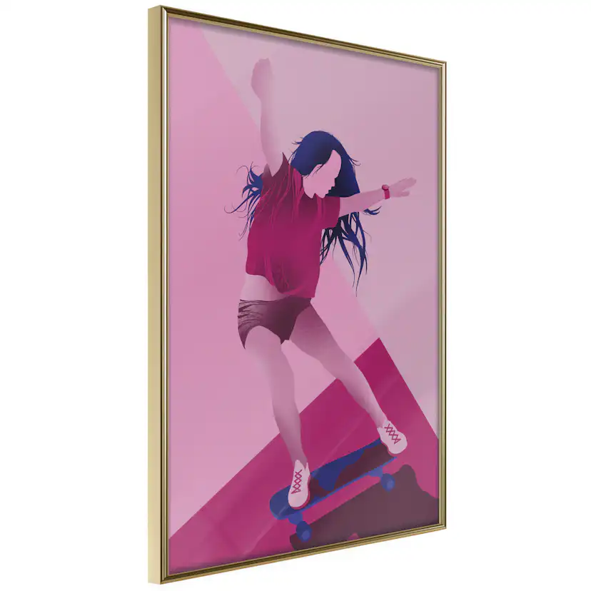Poster Artgeist Affisch Powerslide