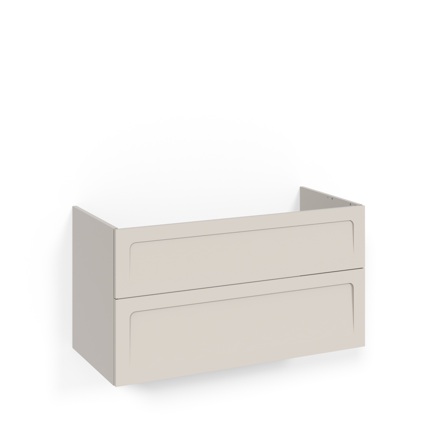 Crown Underdel 100x45 Beige Shape Bredd: 1000 mm, Beige