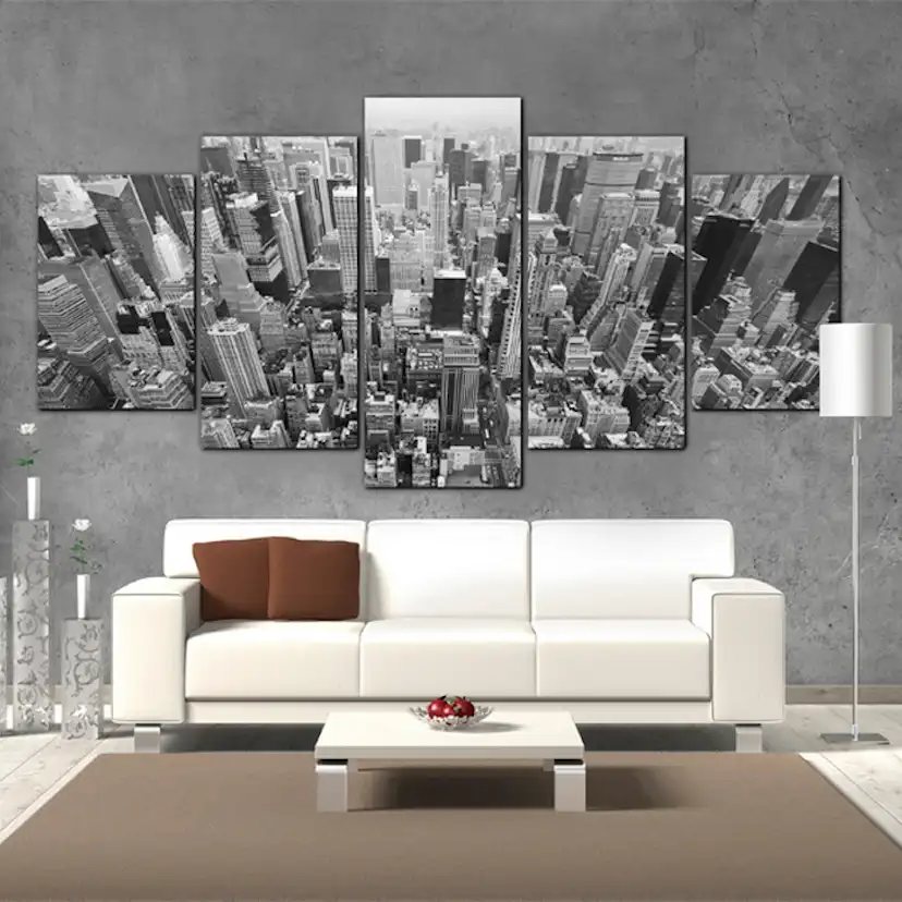 Tavla - Skyscrapers in New York 200x100 200x100 cm