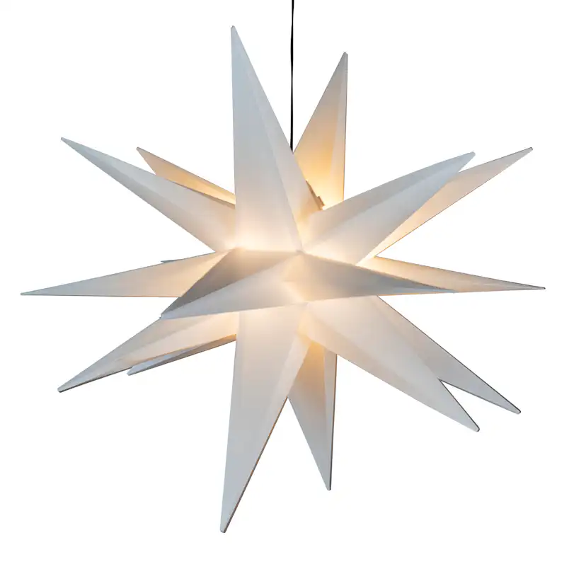 Adventsstjärna Gnosjö Konstsmide 3D Stjärna 100 cm LED Utomhus