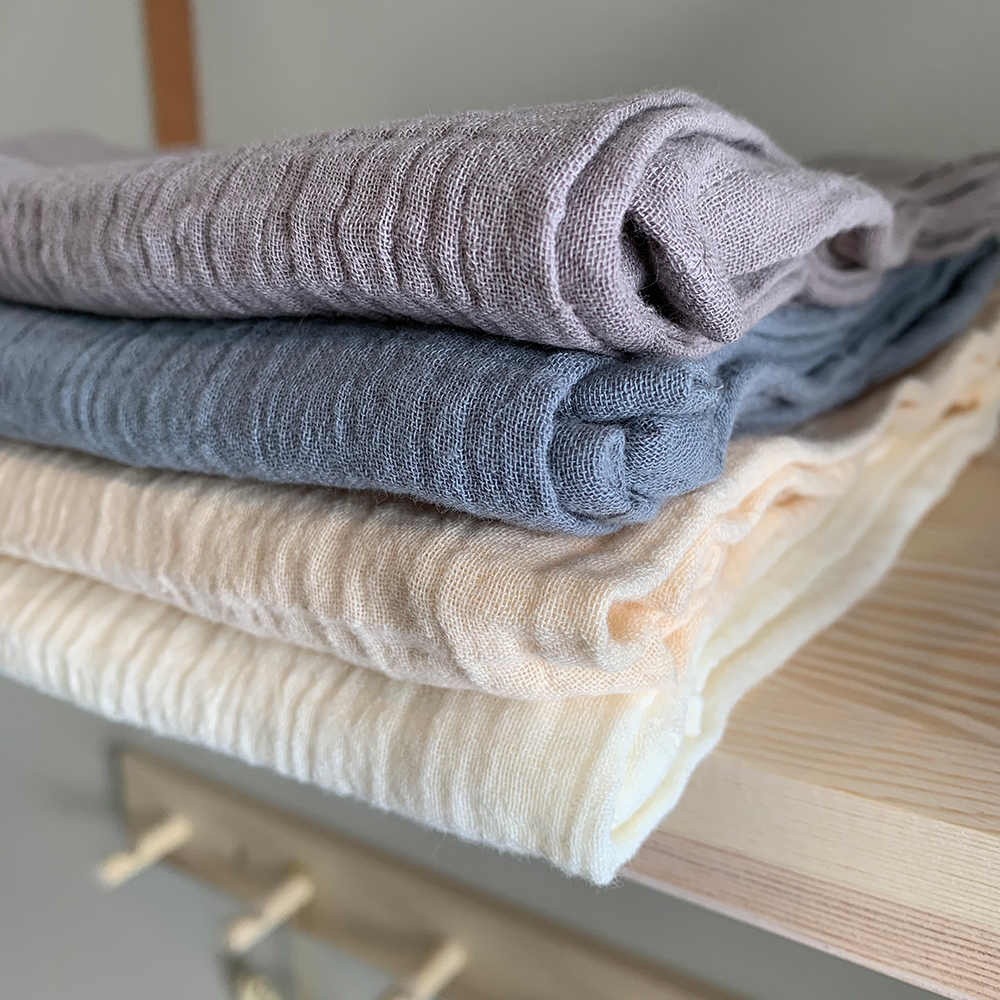 Muslinfilt Rätt Start Tax Eco 4-pack Blue/grey