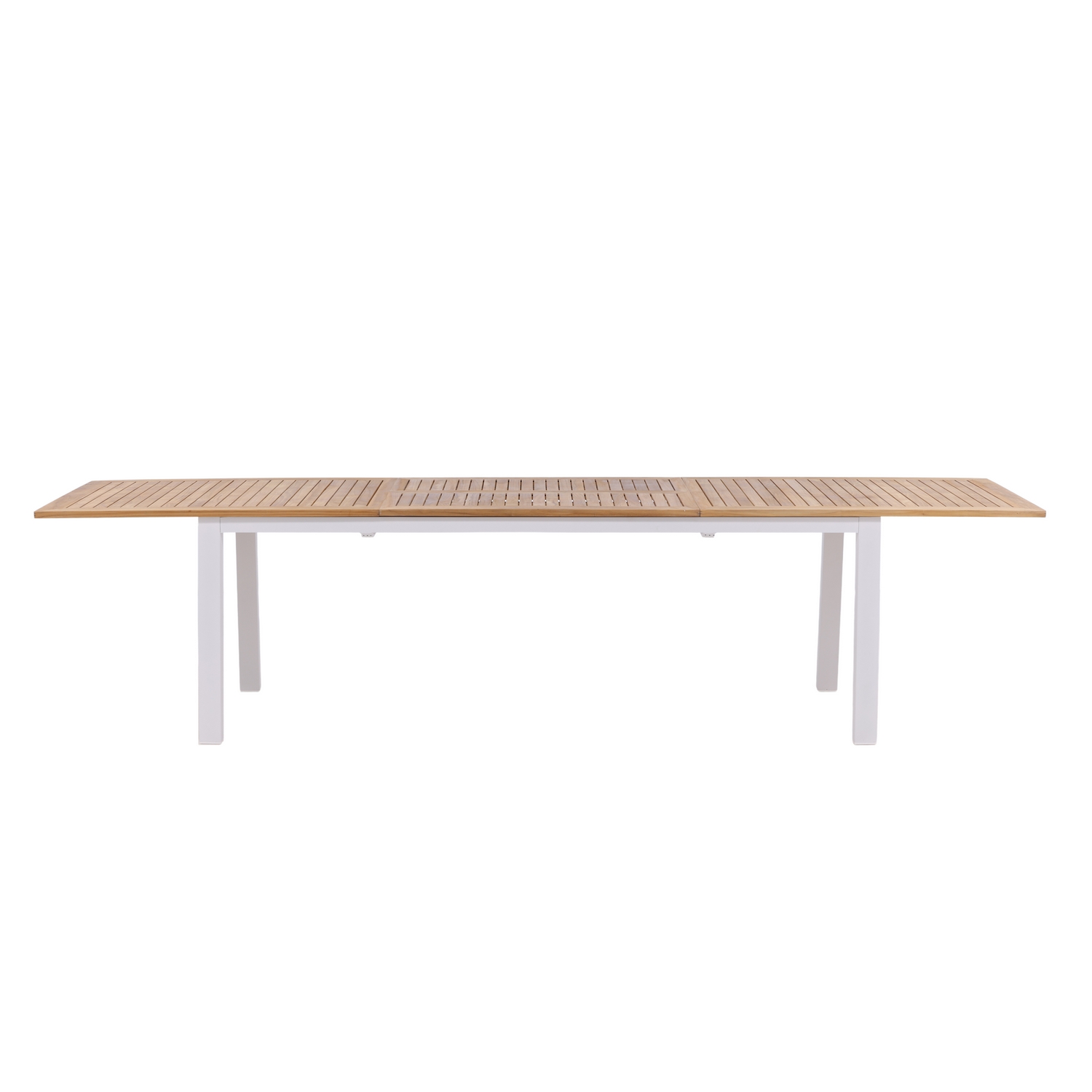 Panama - Table - 224/324*100 - Vit Alu/Teak Vit/Teak