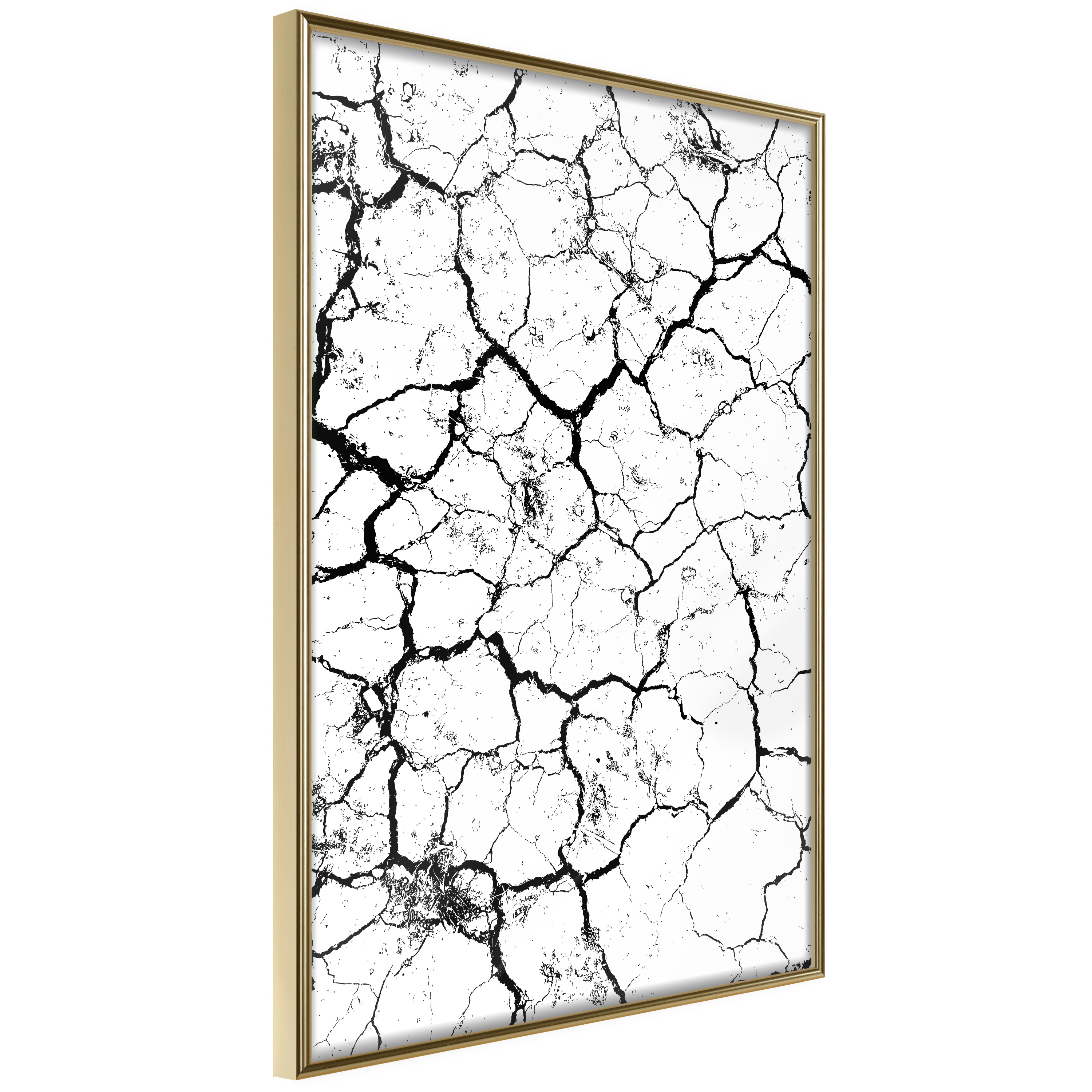 Poster Artgeist Affisch Cracked Earth
