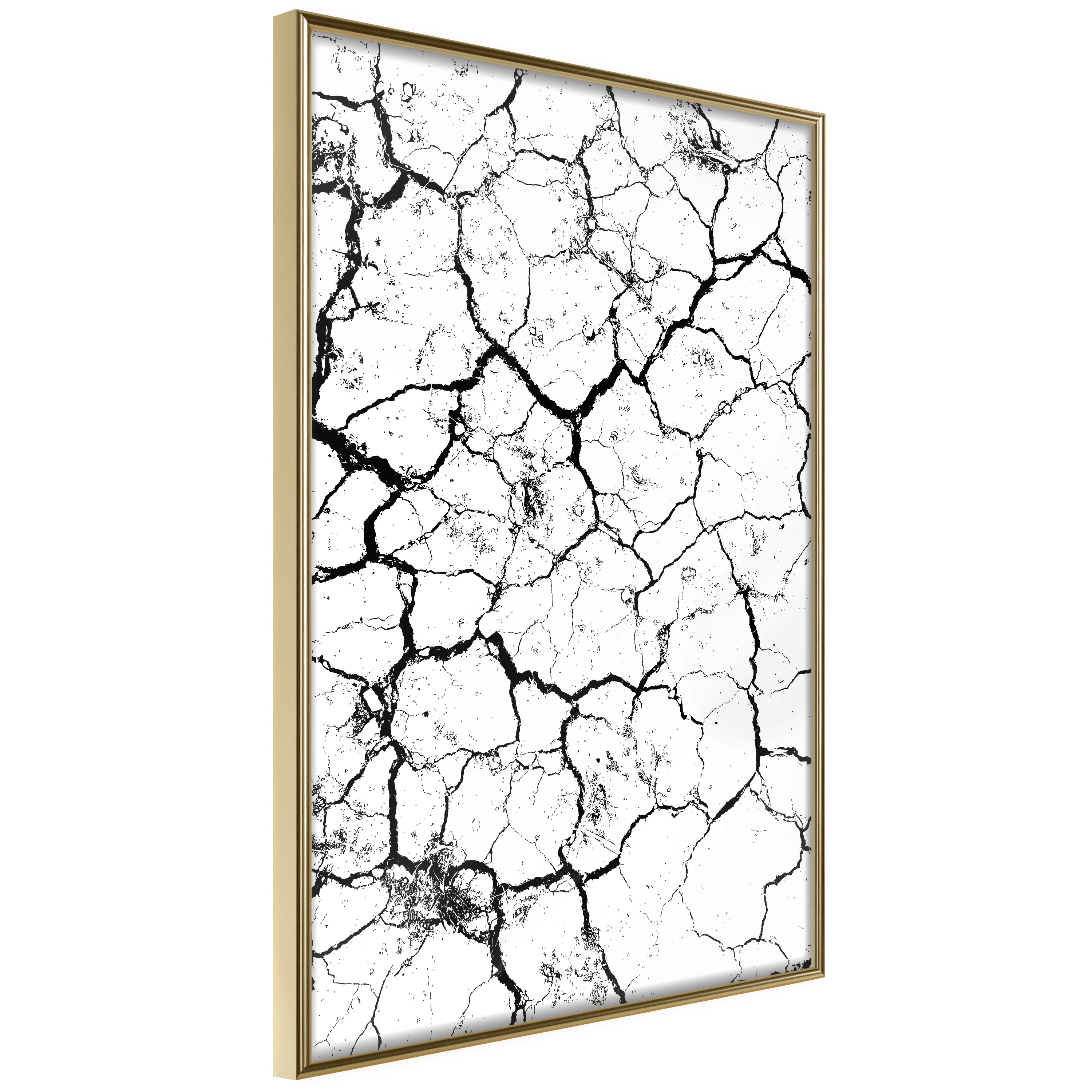 Poster Artgeist Affisch Cracked Earth