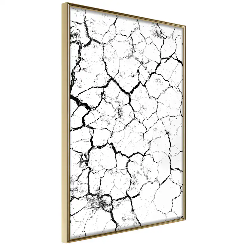 Poster Artgeist Affisch Cracked Earth