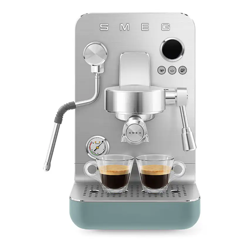 Espressomaskin Smeg Minipro EMC02EGMEU Manuell, Emerald Green