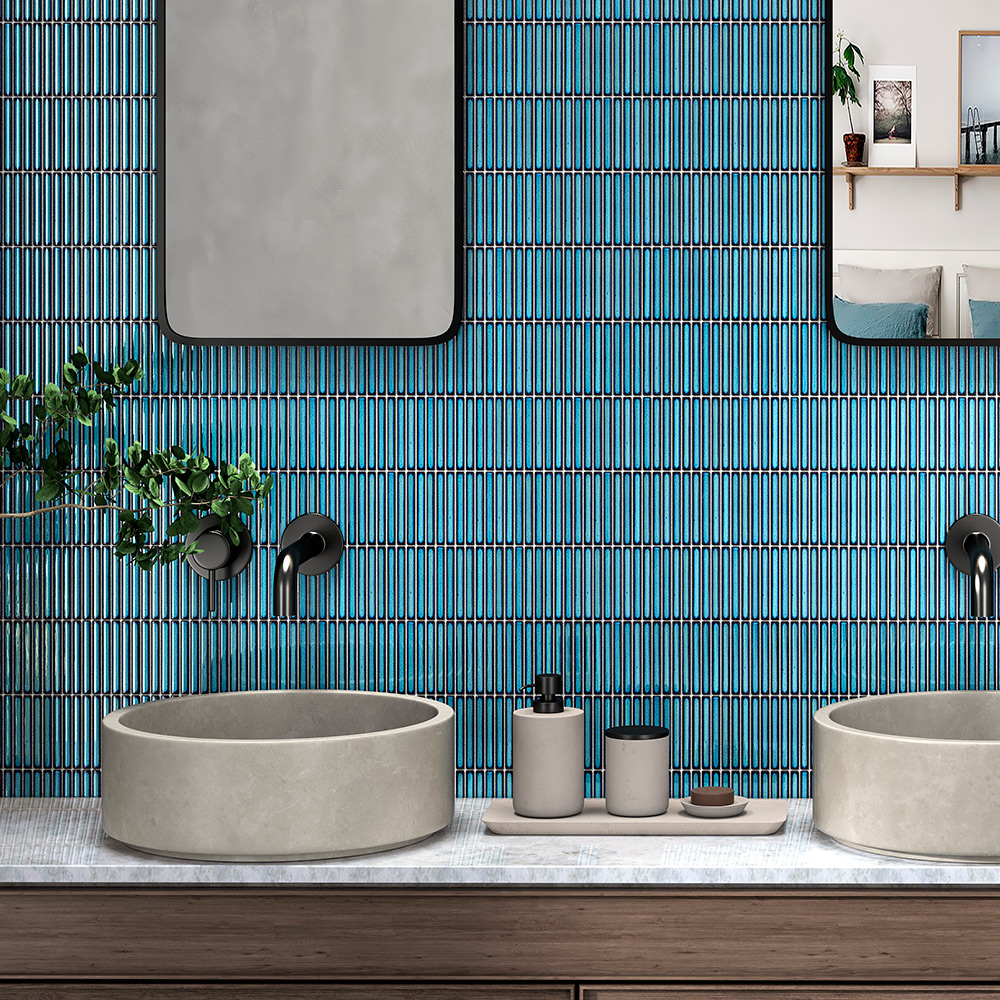 Mosaik Lhådös Vox Teal Kitkat 1,2x9,2 cm