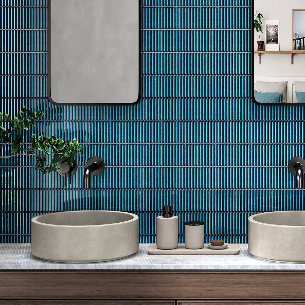 Mosaik Lhådös Vox Teal Kitkat 1,2x9,2 cm
