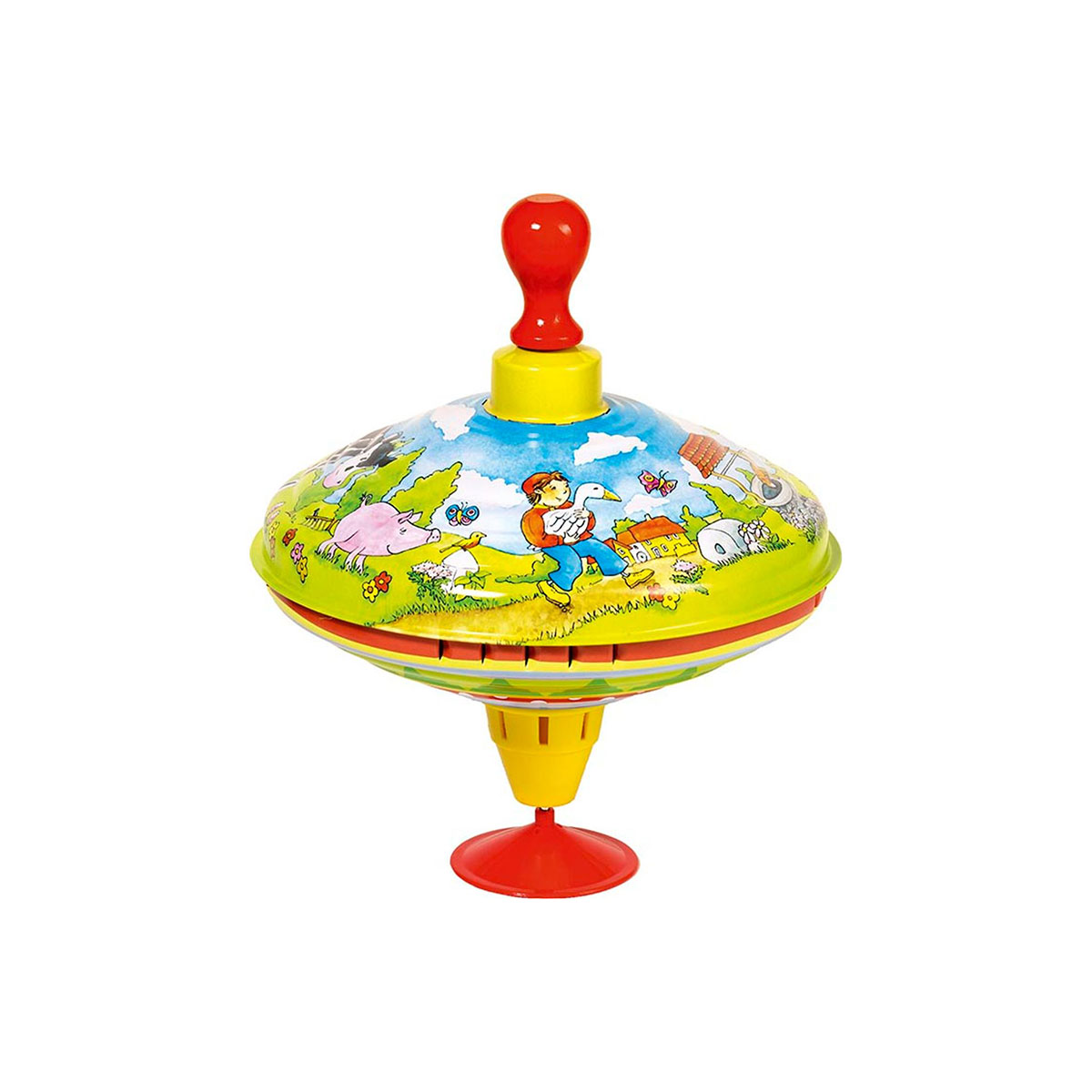 Snurra Goki Pojke med Bondgårdsdjur