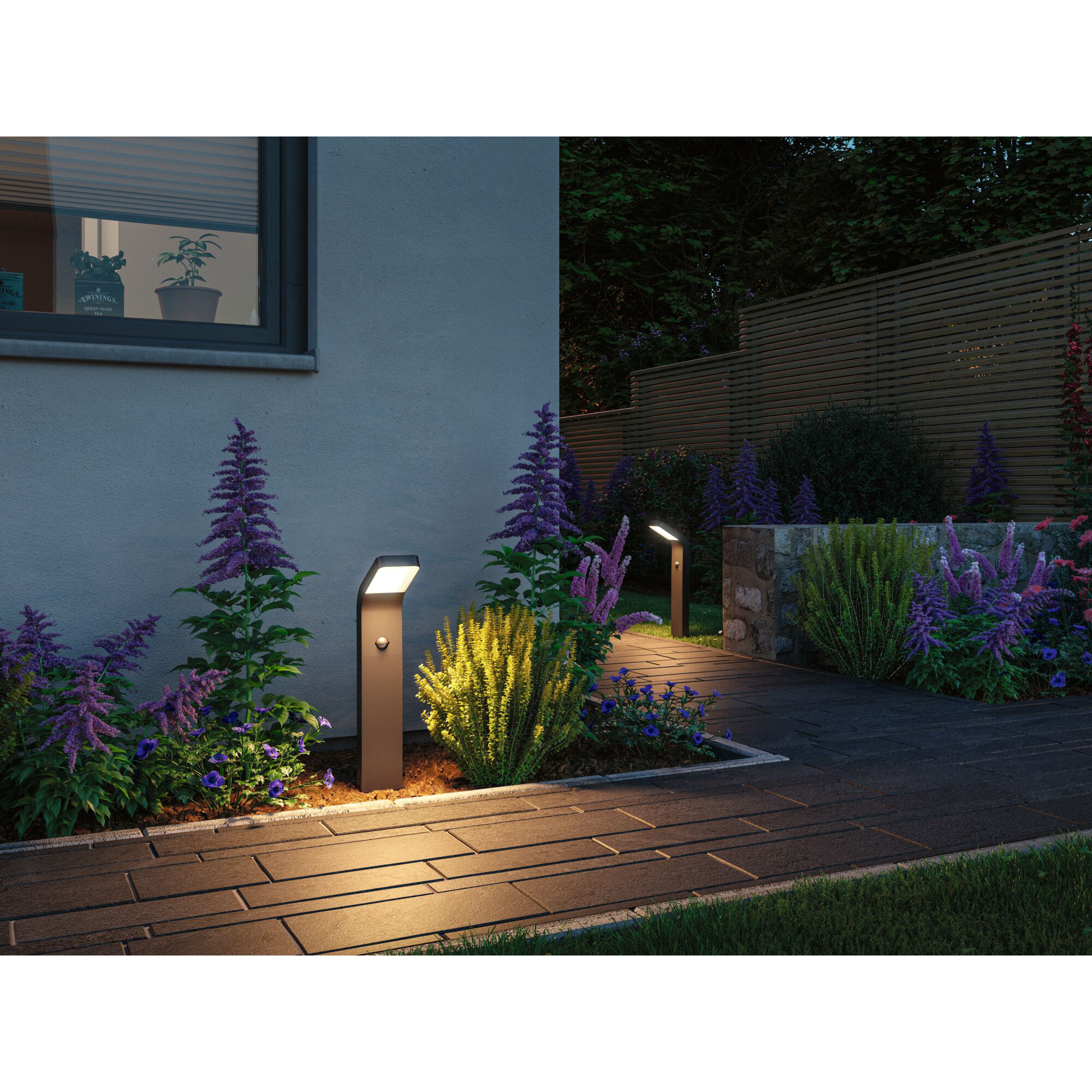 Pollare LED Paulmann Kulma Seawater Resistant IP44 230V Design: med Rörelsesensor