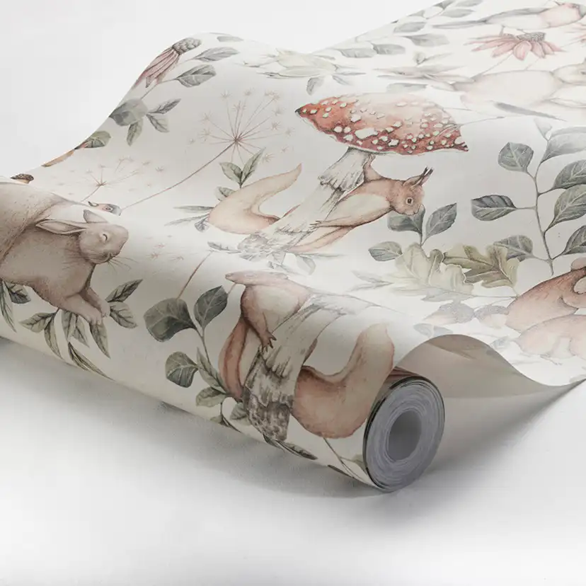 Barntapet Boråstapeter Newbie Wallpaper Minou 7483