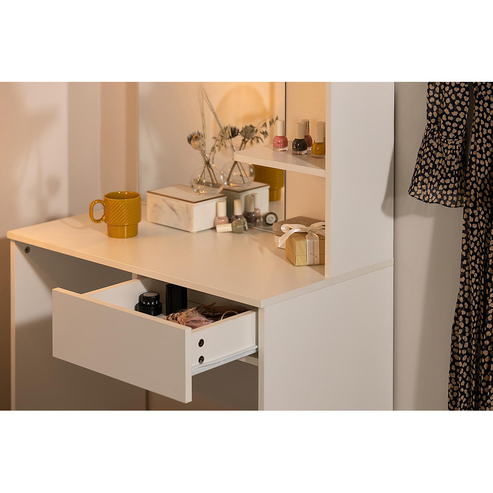 Sminkbord In Living Orlunda med Förvaring och Spegel