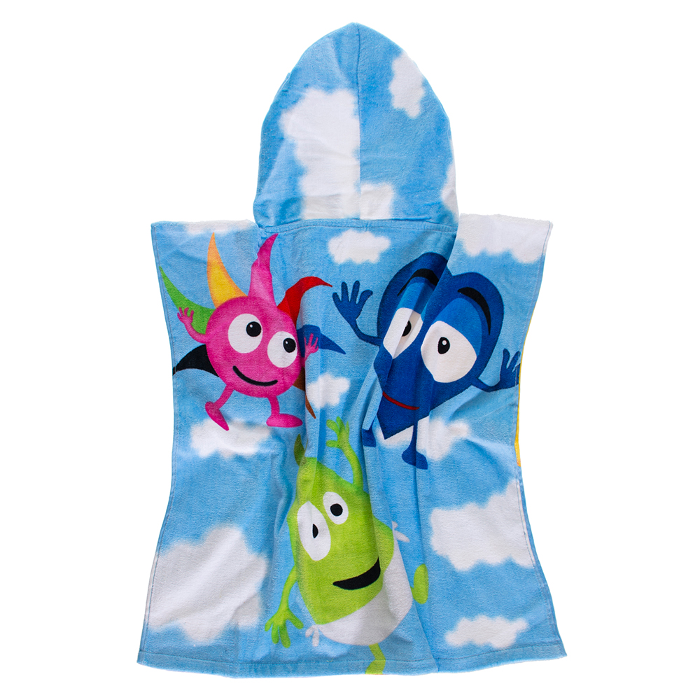 Badponcho Teddykompaniet Babblarna Himmel