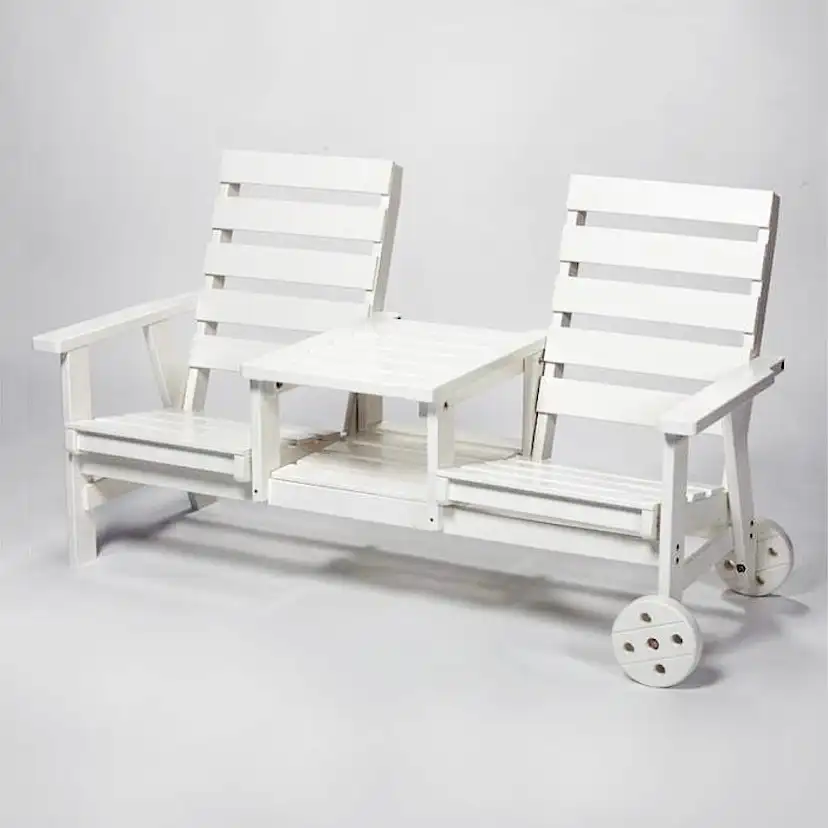 Trädgårdsmöbel Eden Wood Duo Seat