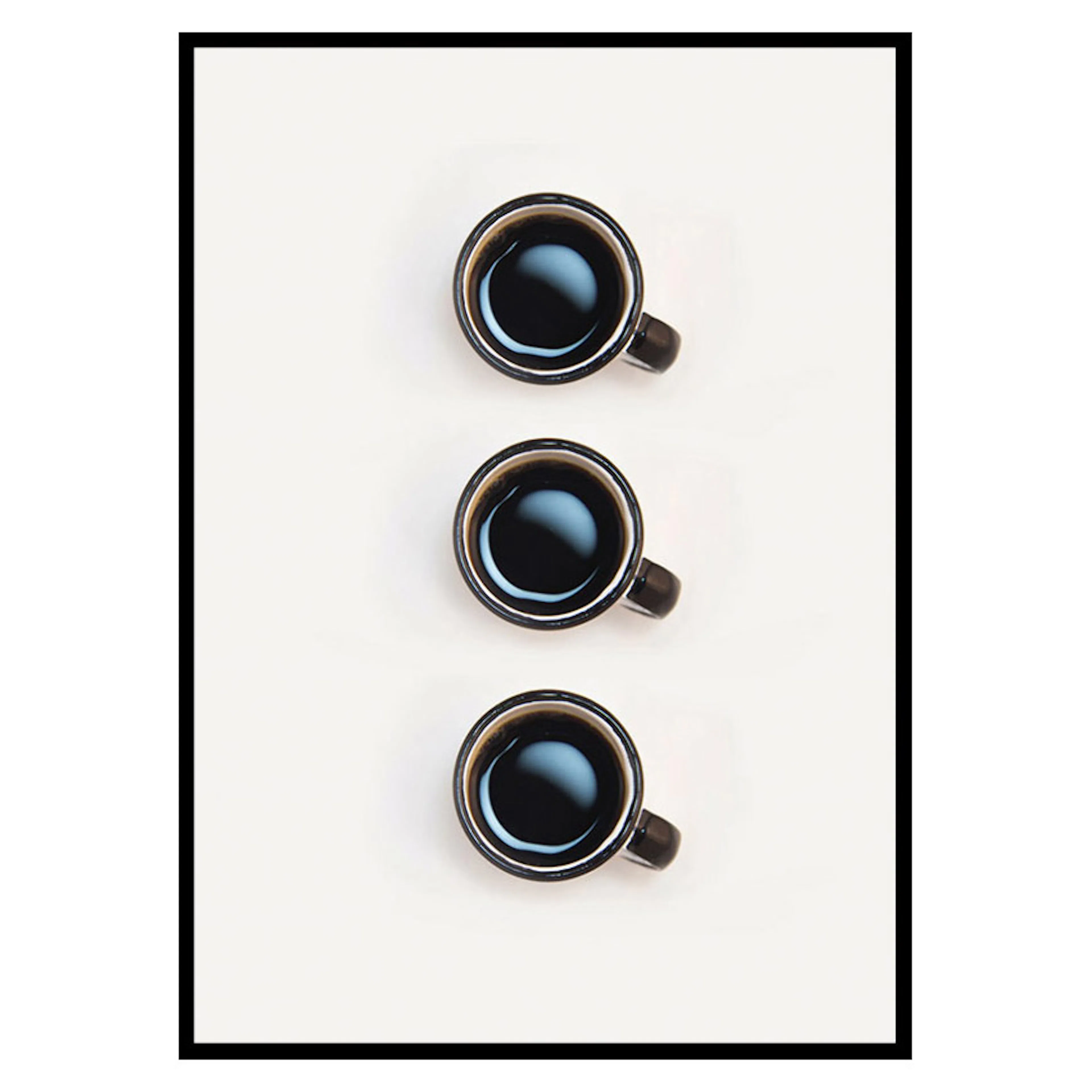 Poster Gallerix Three Cups Of Coffee