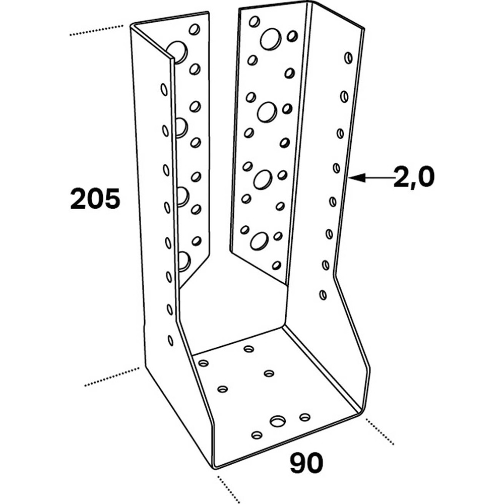 Balksko Jhi 90x205x2,0 90x205x2,0 mm