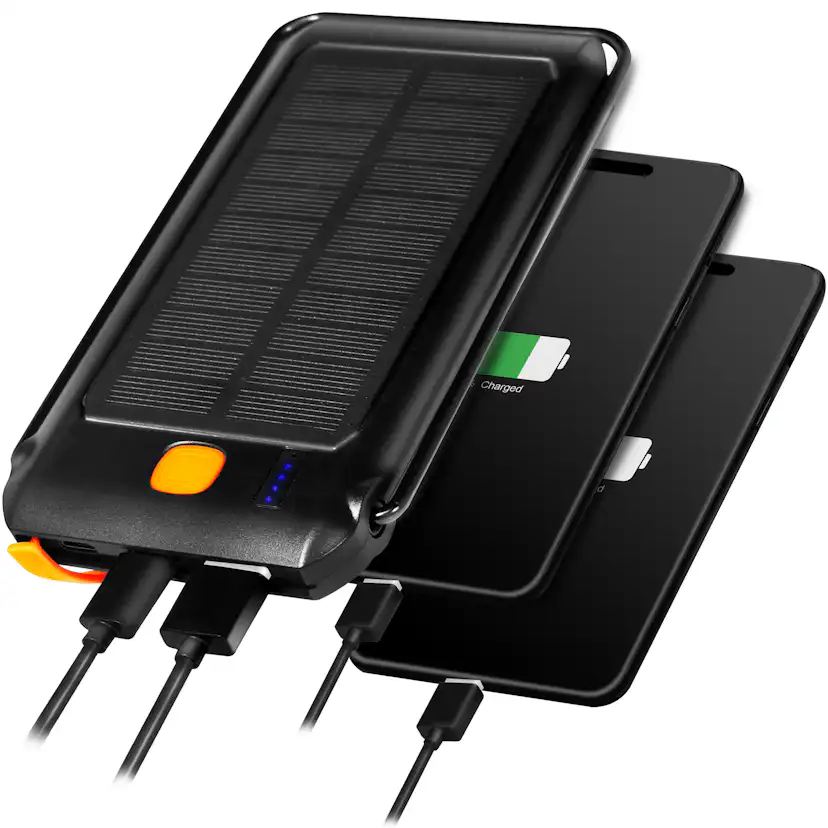 Solcells-Powerbank LogiLink 10.000mAh PD 18W