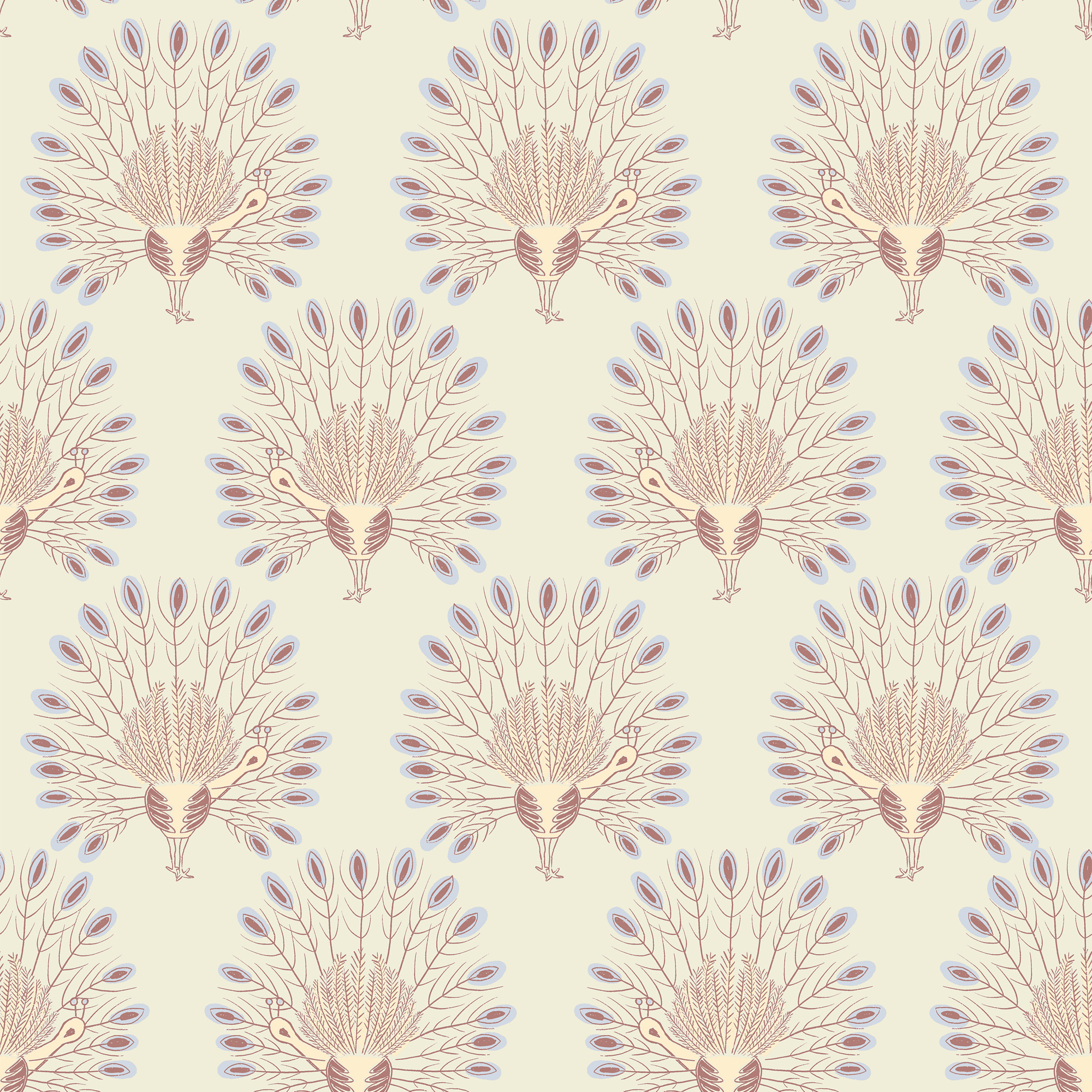 Tapet Superfresco Easy Vintage Peacook Purple