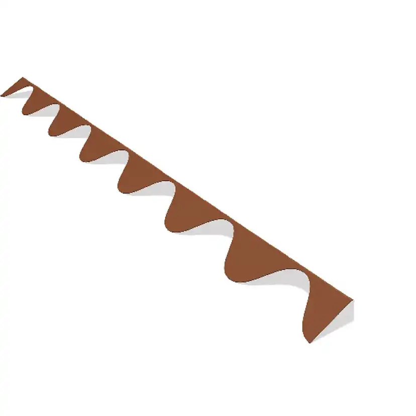 Plåtguide Benders till Taklucka Enkupig
