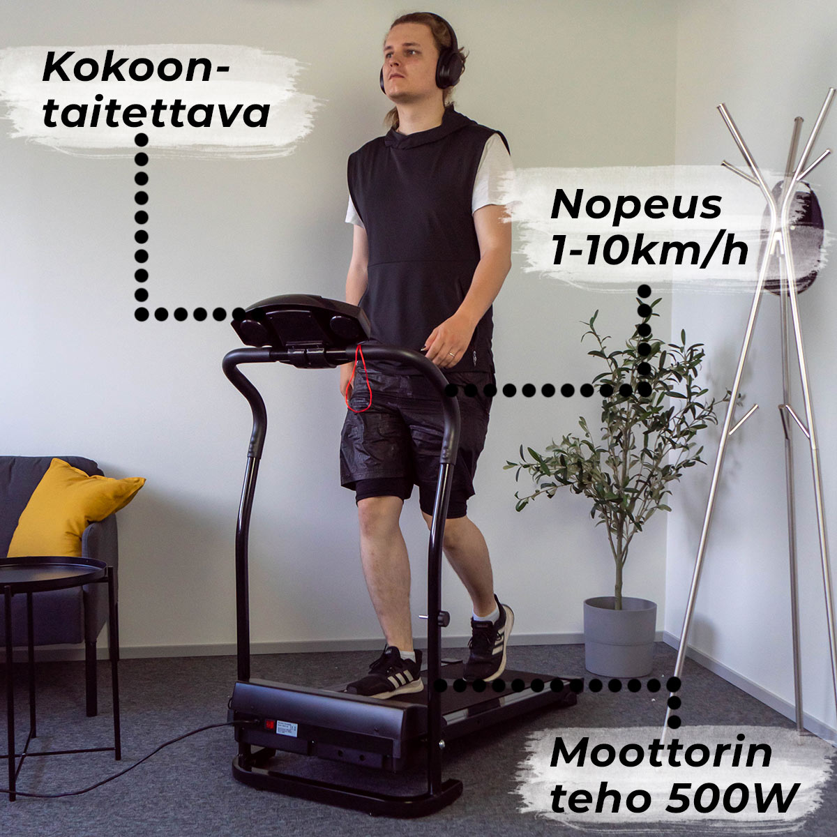 Löpband React Med Motor