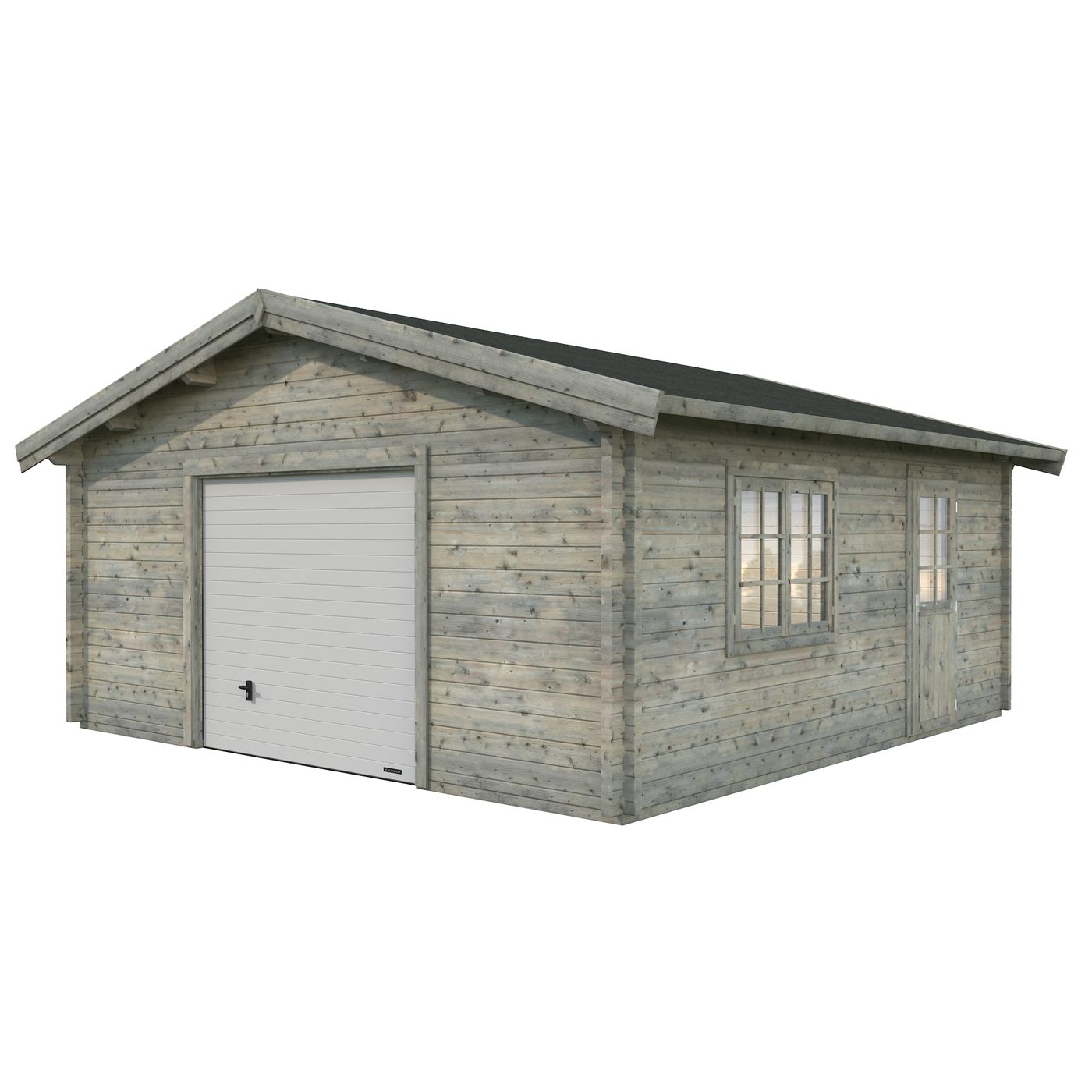 Garage Palmako Roger med Garageport 29,2 m2