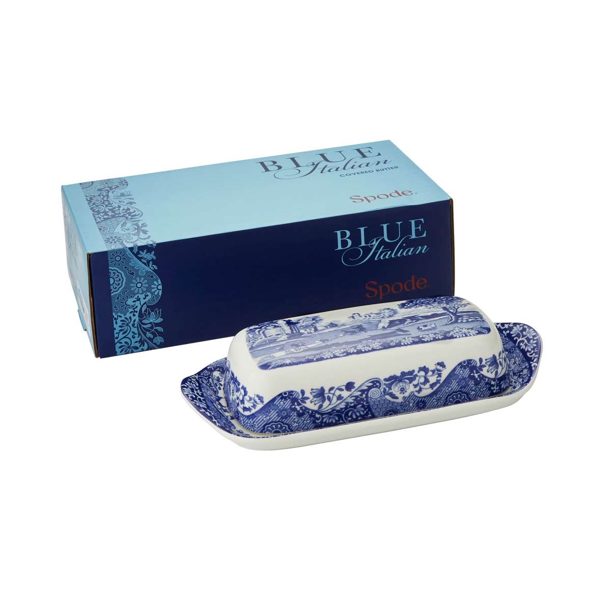 Smörask Spode Blue Italian