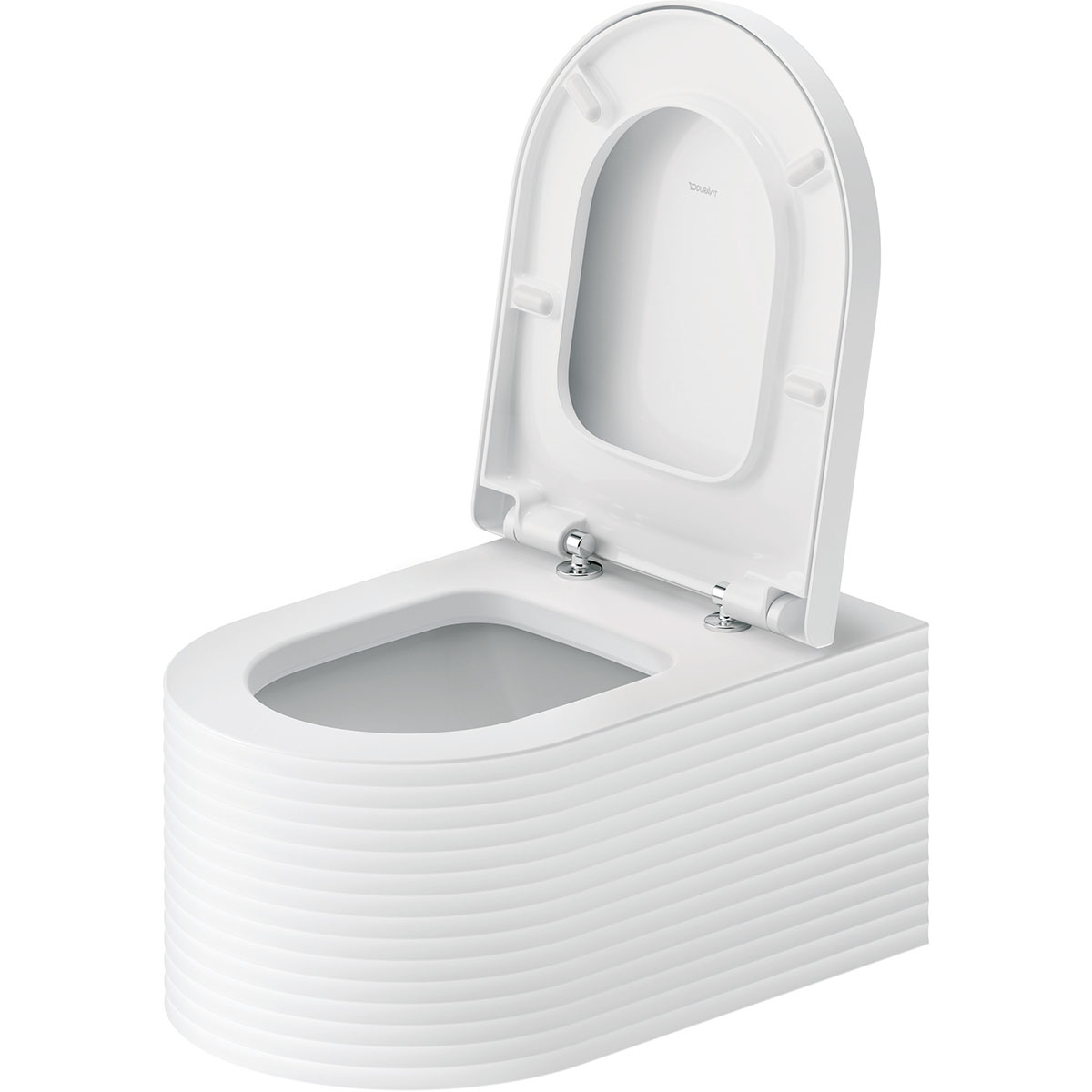 Vägghängd Toalettstol Duravit Millio Grooves