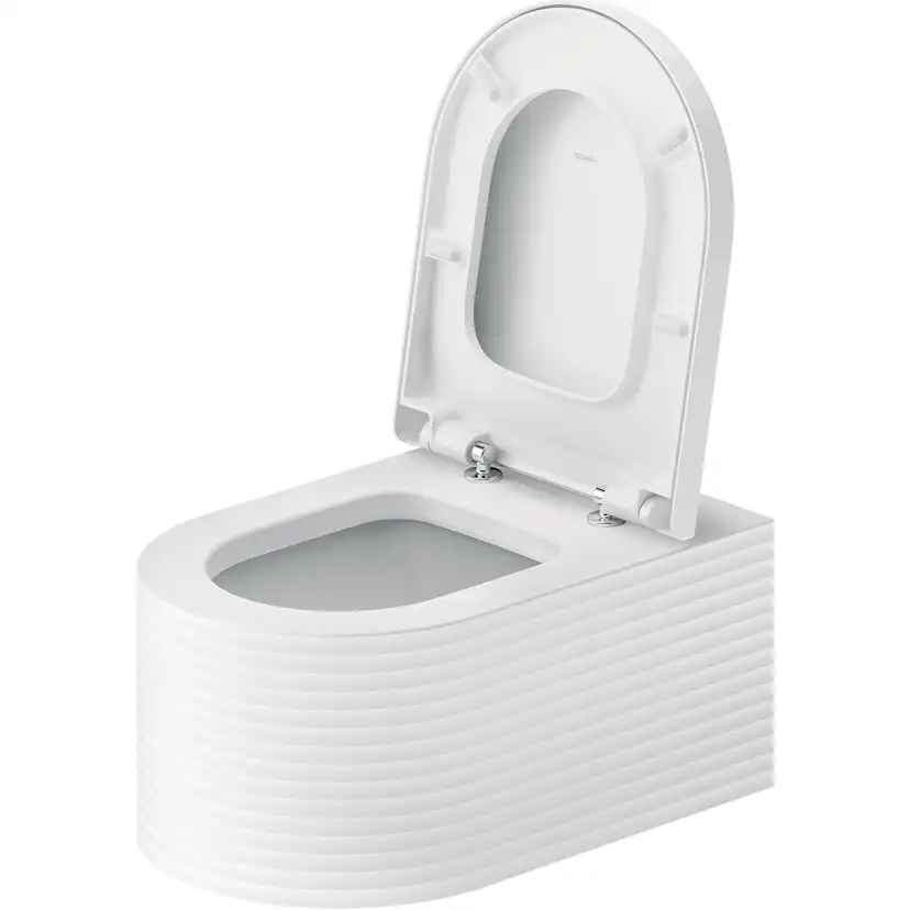 Vägghängd Toalettstol Duravit Millio Grooves