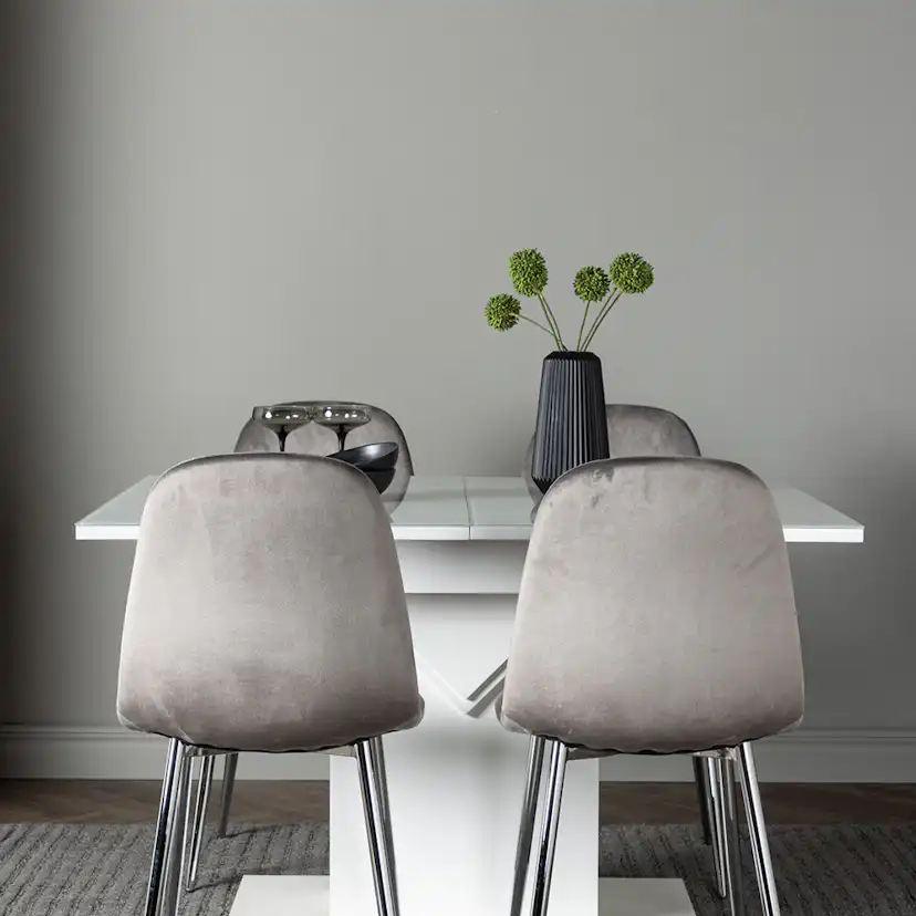 Matgrupp Venture Home Pluto med 4 Eva Stolar