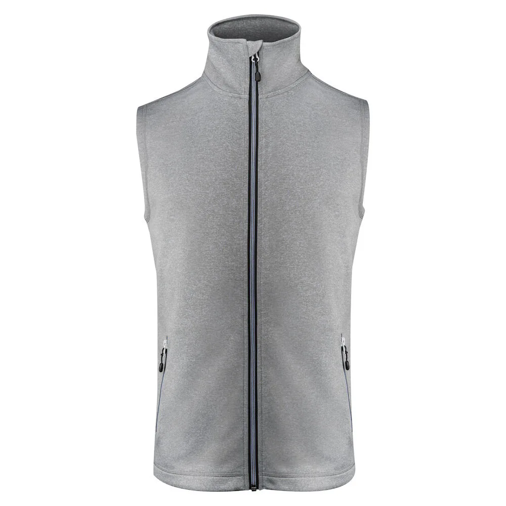 Printer Powerslide Vest Grey melange M Storlek: M, Färg: Gråmelerad