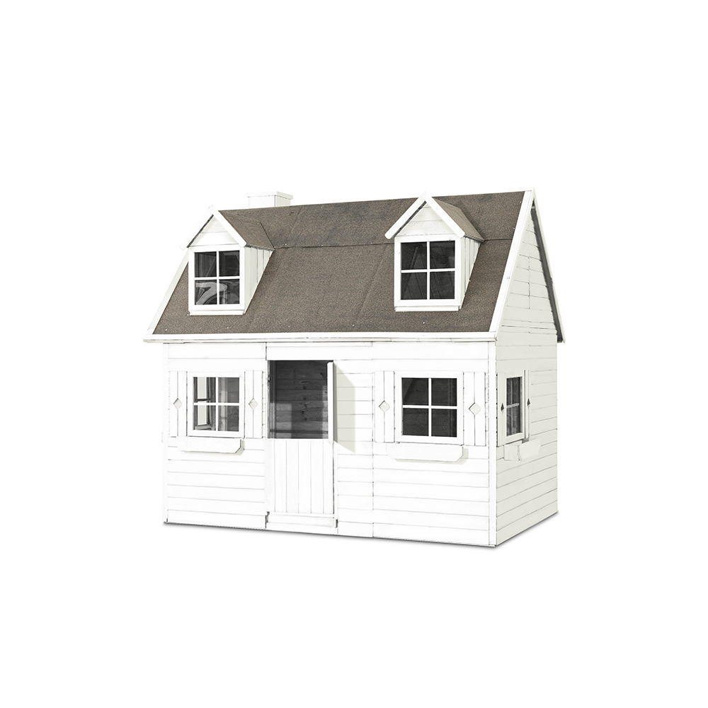 Lekstuga Jabo Milla 4m² Trästuga med Sadeltak