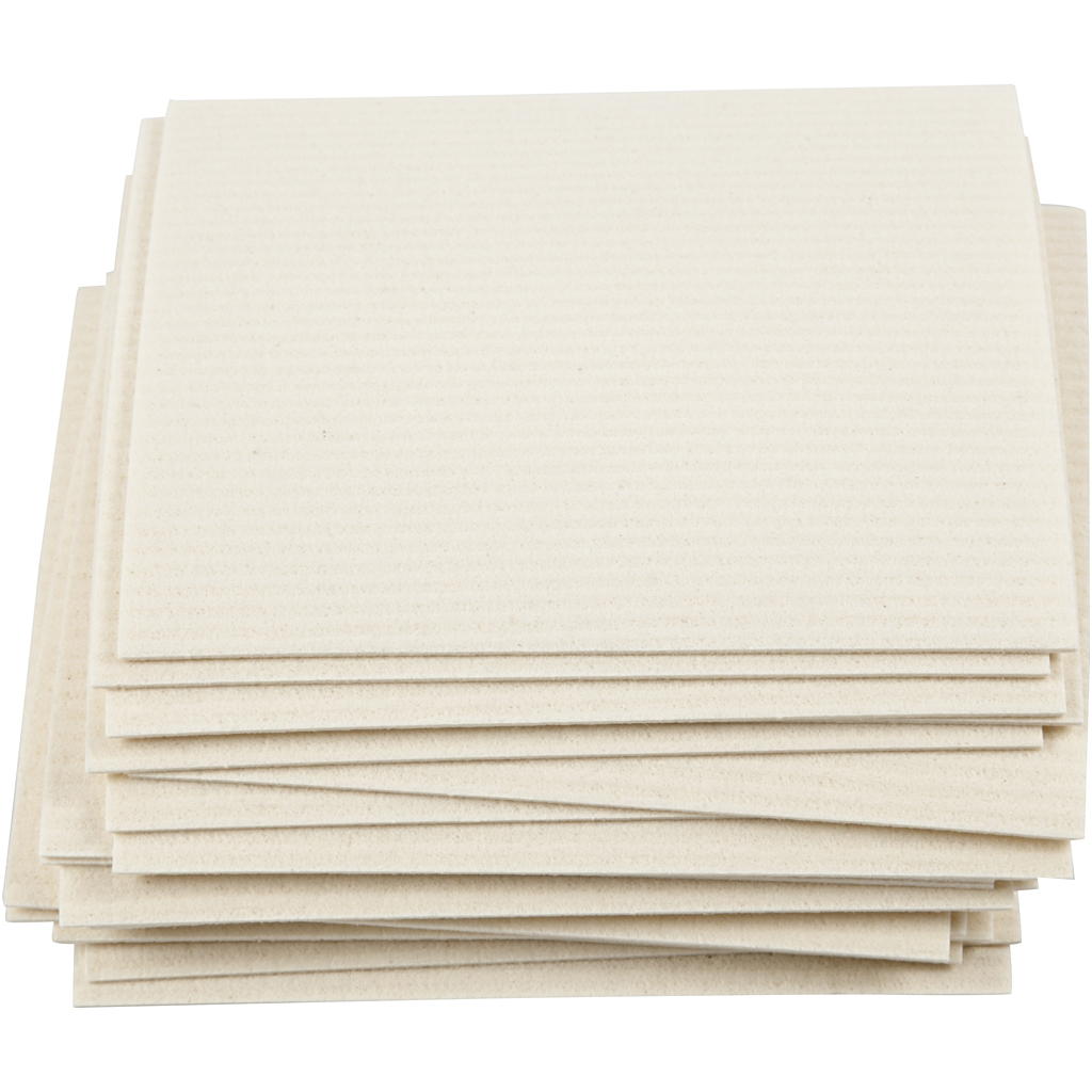 Disktrasor Creativ Company Råvit Stl 17x19,5 cm 1 Förp