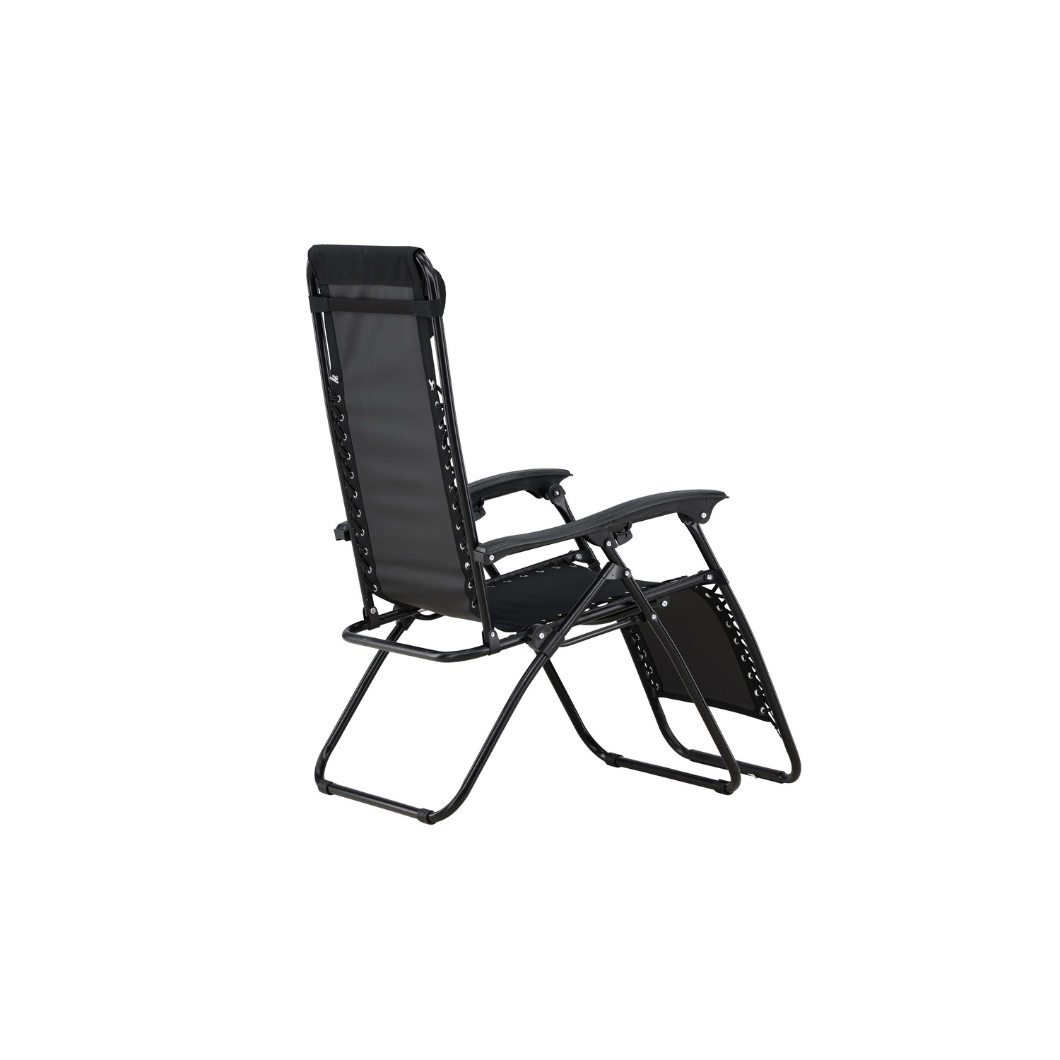 Vulcano Sun Lounge - Black / Black Solstol Venture Home Vulcano