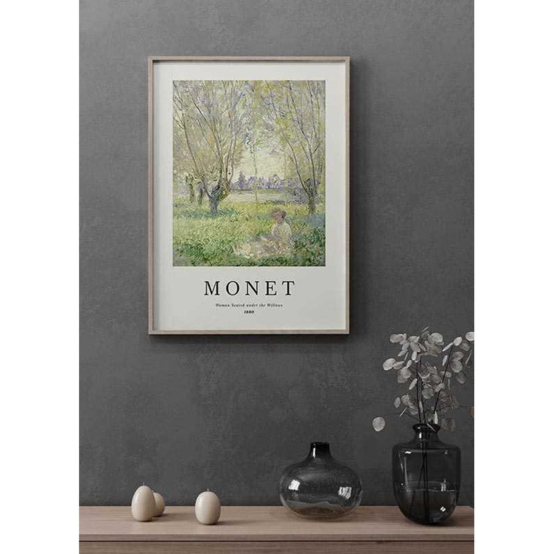 Poster Gallerix Monet Williows