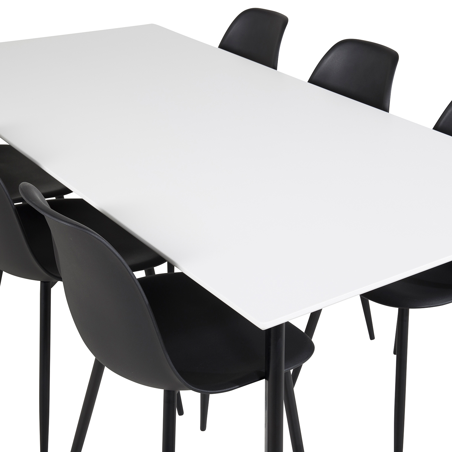 Matgrupp Venture Home Pobbie med 6 Pop Stolar