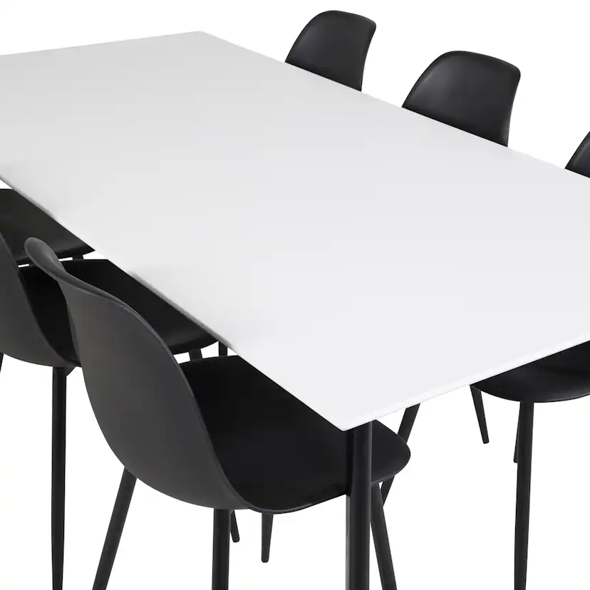 Matgrupp Venture Home Pobbie med 6 Pop Stolar