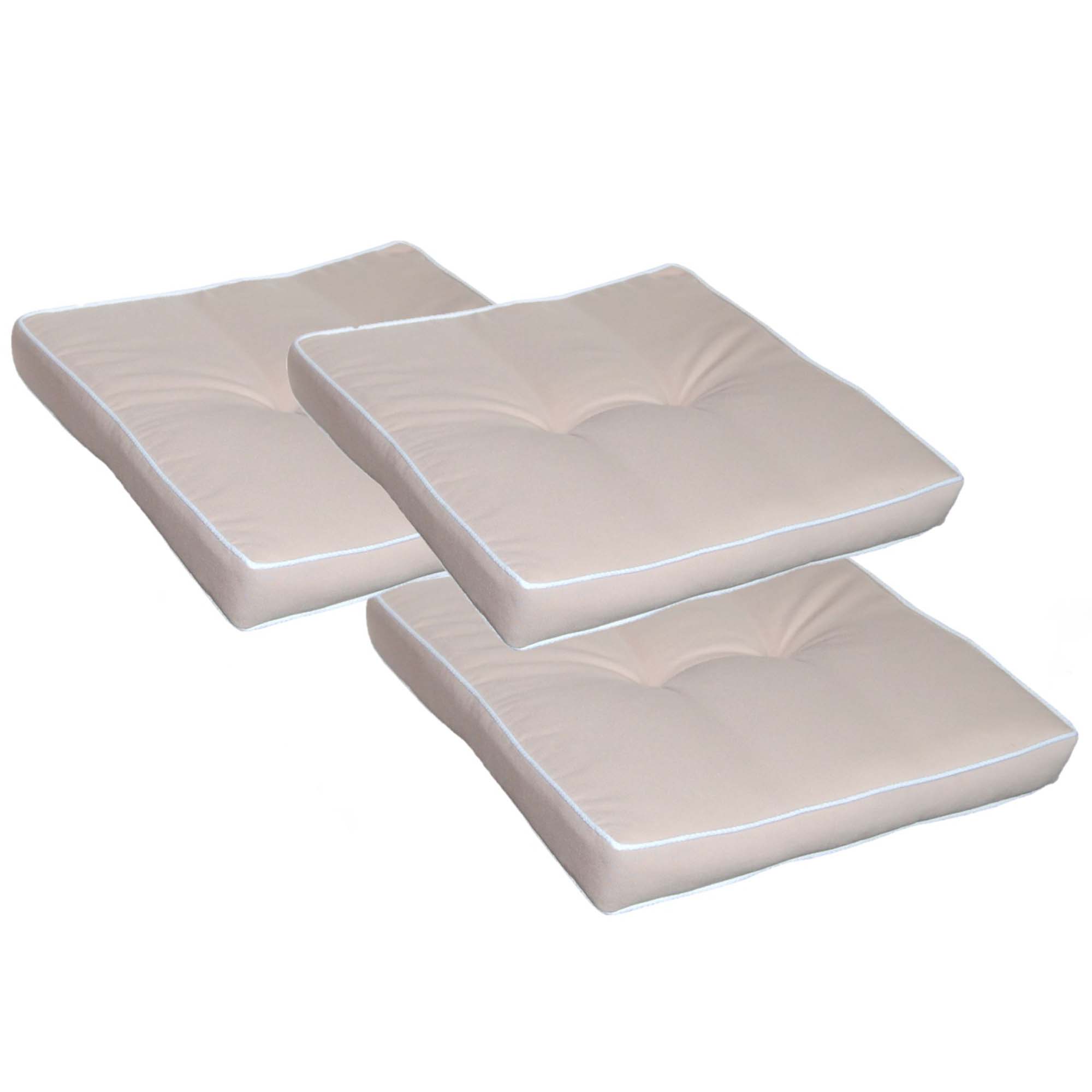 Sittdyna till stol Baltic Garden Excellent 3-pack
