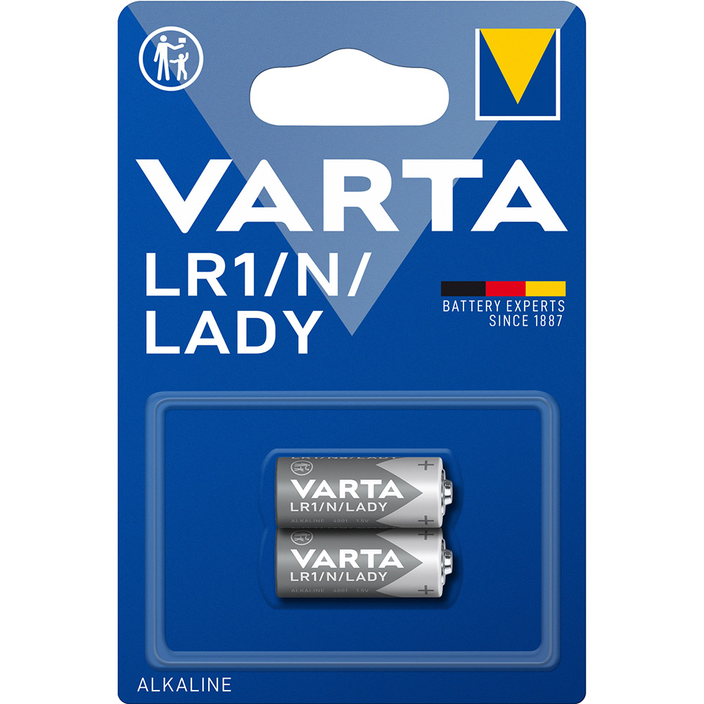 Batteri Varta LR1 / N / LADY 1,5V Alkaliskt
