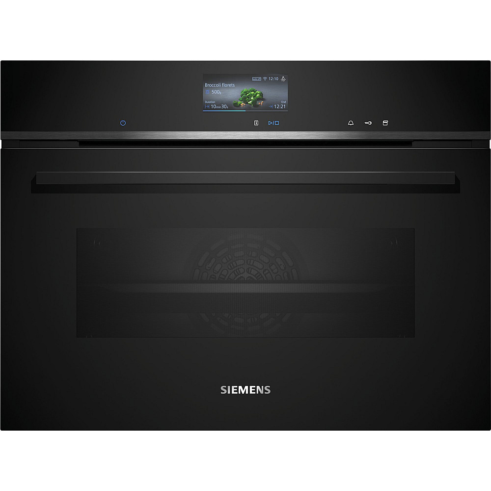 Kompaktugn Siemens CS736G1B1 med Ångfunktion och Smart-styrning
